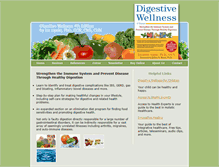 Tablet Screenshot of digestivewellnessbook.com